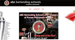 Desktop Screenshot of abcbartendingdallas.com